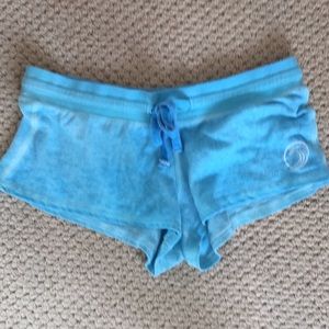 Blue shorts